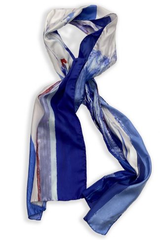 FOULARD TWILL DE SOIE MÉDITERRANÉE