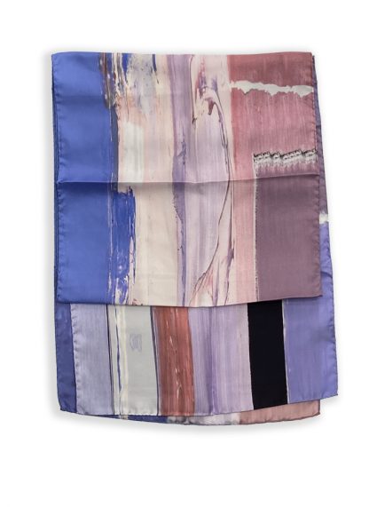 FOULARD TWILL DE SOIE PASTEL – Image 2