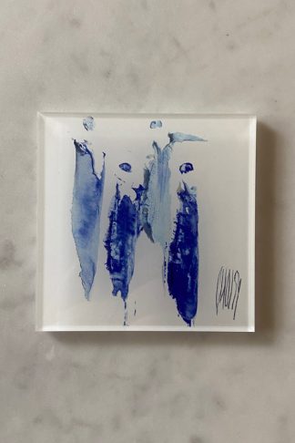 SOUS-VERRE EN PLEXIGLASS "PROMENADE BLEUE"