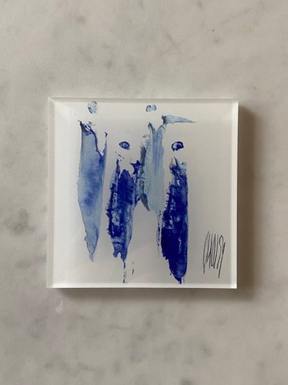 SOUS-VERRE EN PLEXIGLASS "PROMENADE BLEUE"
