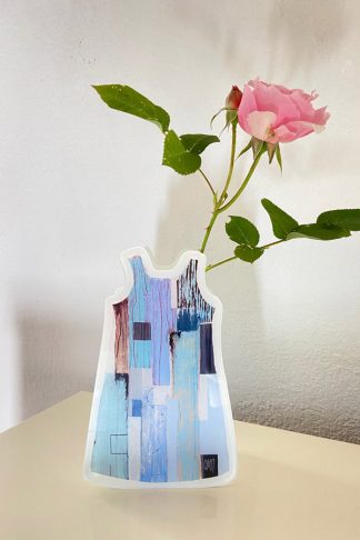 VASE PLEXI "TURQUOISE"