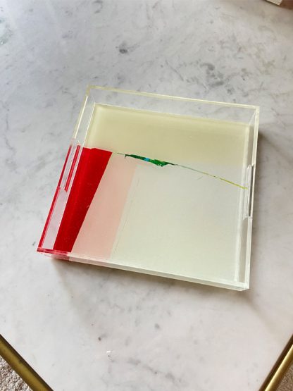 PLATEAU EN PLEXIGLASS "PAYSAGE DE RÊVE" – Image 2