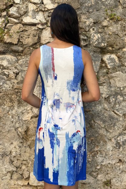 ROBE DÉBARDEUR MÉDITERRANÉE – Image 3