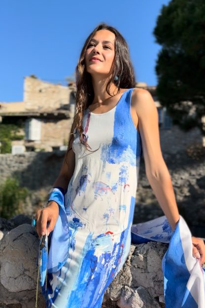 ROBE DÉBARDEUR MÉDITERRANÉE – Image 4