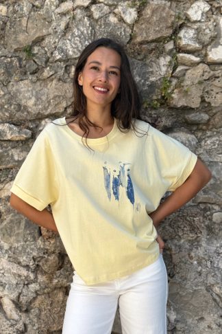 OVERSIZE T-SHIRT - PROMENADE BLEUE