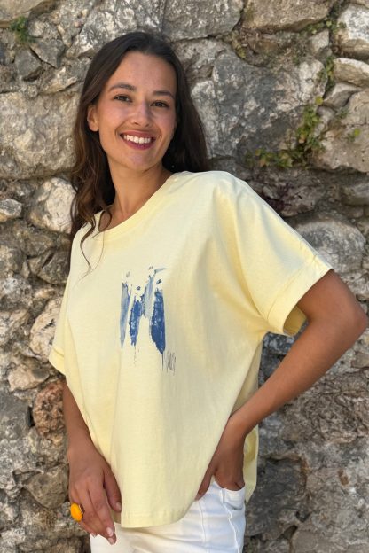OVERSIZE T-SHIRT - PROMENADE BLEUE - Image 2