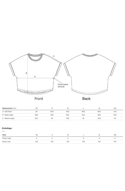 OVERSIZE T-SHIRT - PROMENADE BLEUE - Image 4