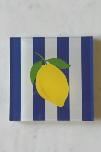 "CITRON BLEU" COASTER DESIGNED BY ANA