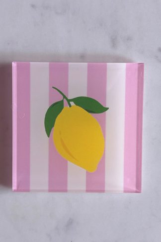 "CITRON ROSE" COASTER DESIGNED BY ANA