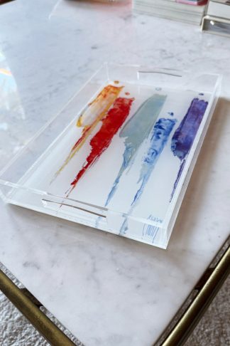 PLATEAU EN PLEXIGLASS "PROMENADE"