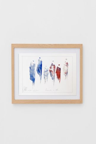 "PROMENADE EN BLEU" n°1207