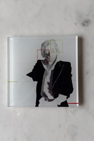 SOUS-VERRE EN PLEXIGLASS "SERGE ET LA VESTE"